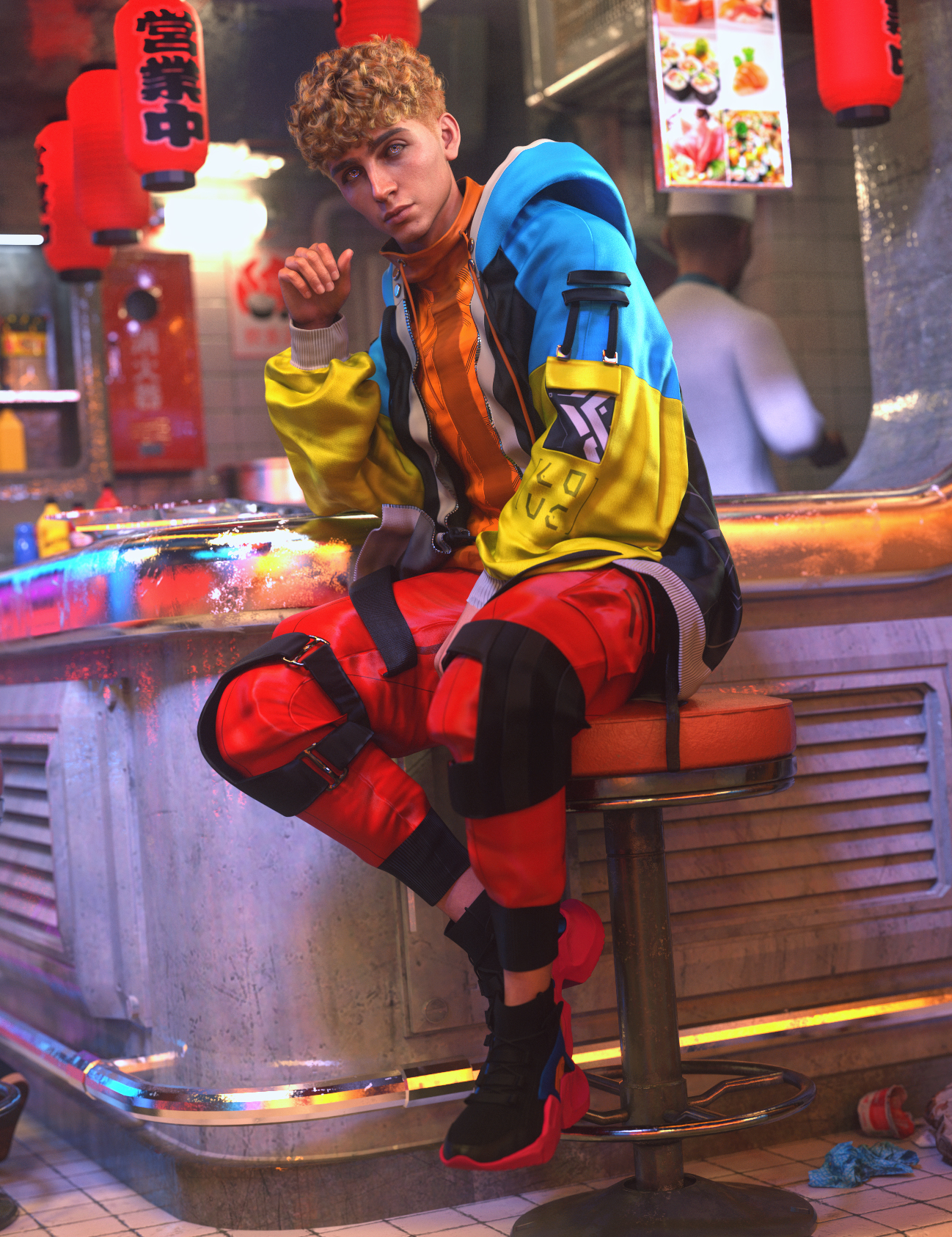 Carter 9 HD Character Bundle by: , 3D Models by Daz 3D